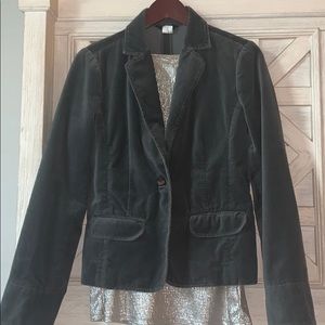 J Crew Velvet blazer